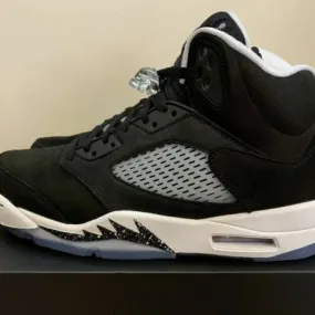 2021 Nike Air Jordan 5 V Retro Oreo Moonlight Black Whit...