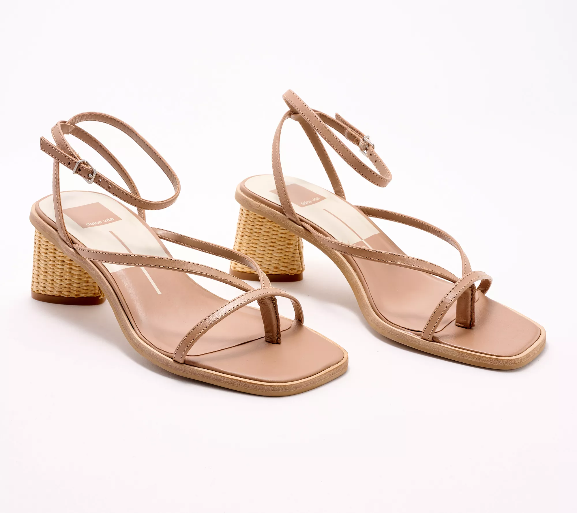 "As Is" Dolce Vita Adjustable Heeled Sandals- Banita