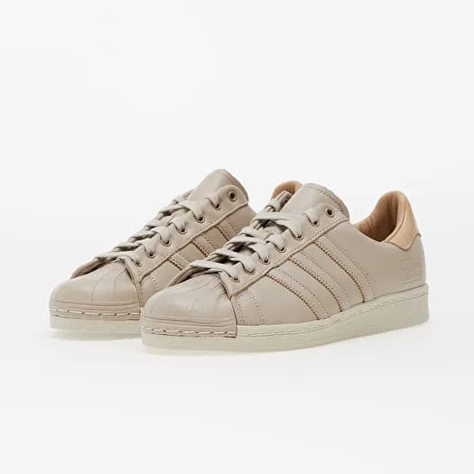 Adidas Men's Beige Superstar Lux Shoes