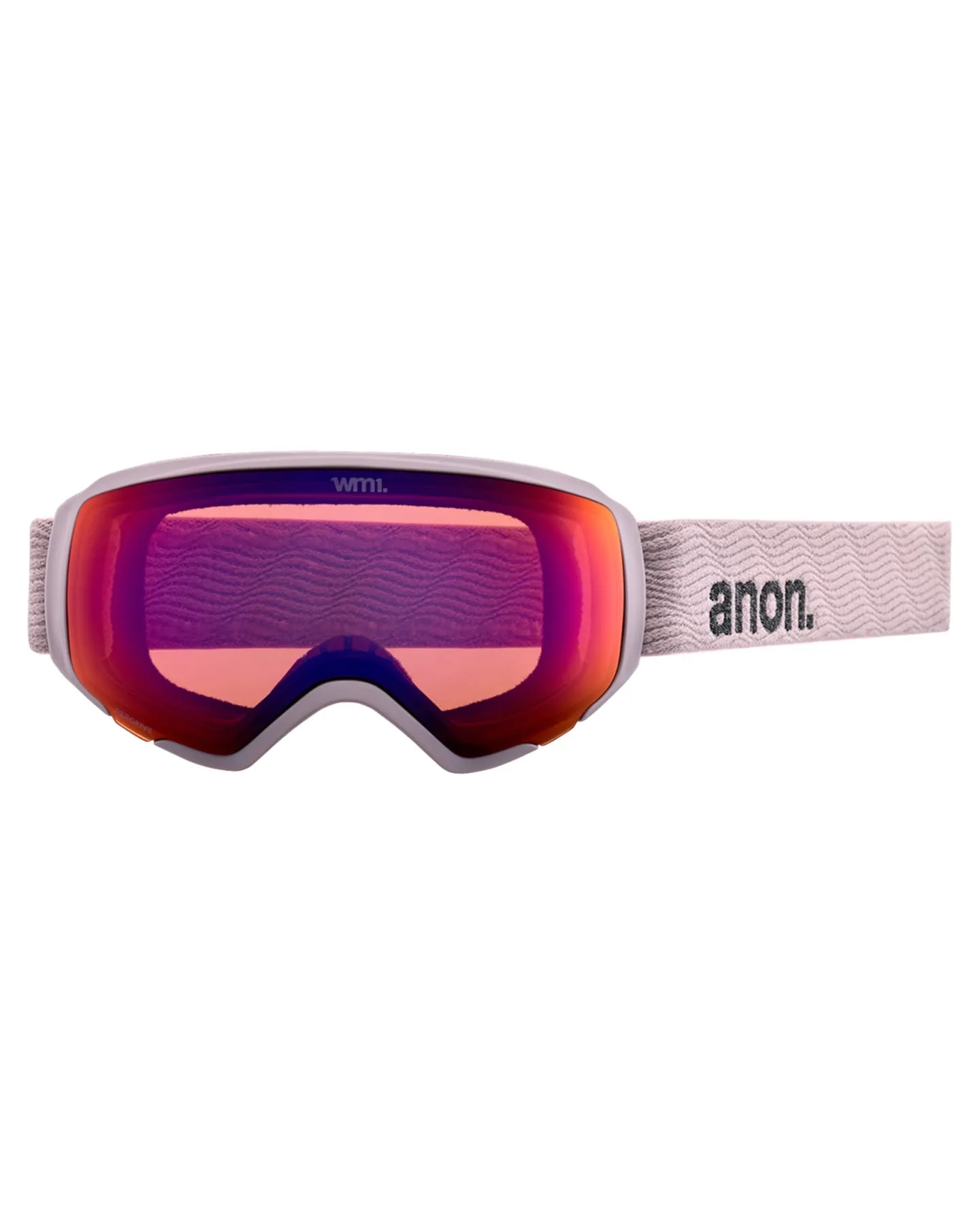 Anon WM1 Low Bridge Fit Snow Goggles + Bonus Lens + MFI - Elderberry / Perceive Sunny Onyx