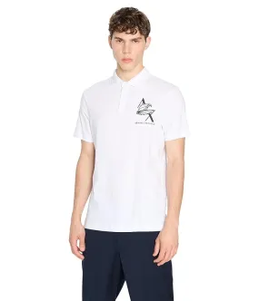 Armani Exchange AX Eagle Logo Polo