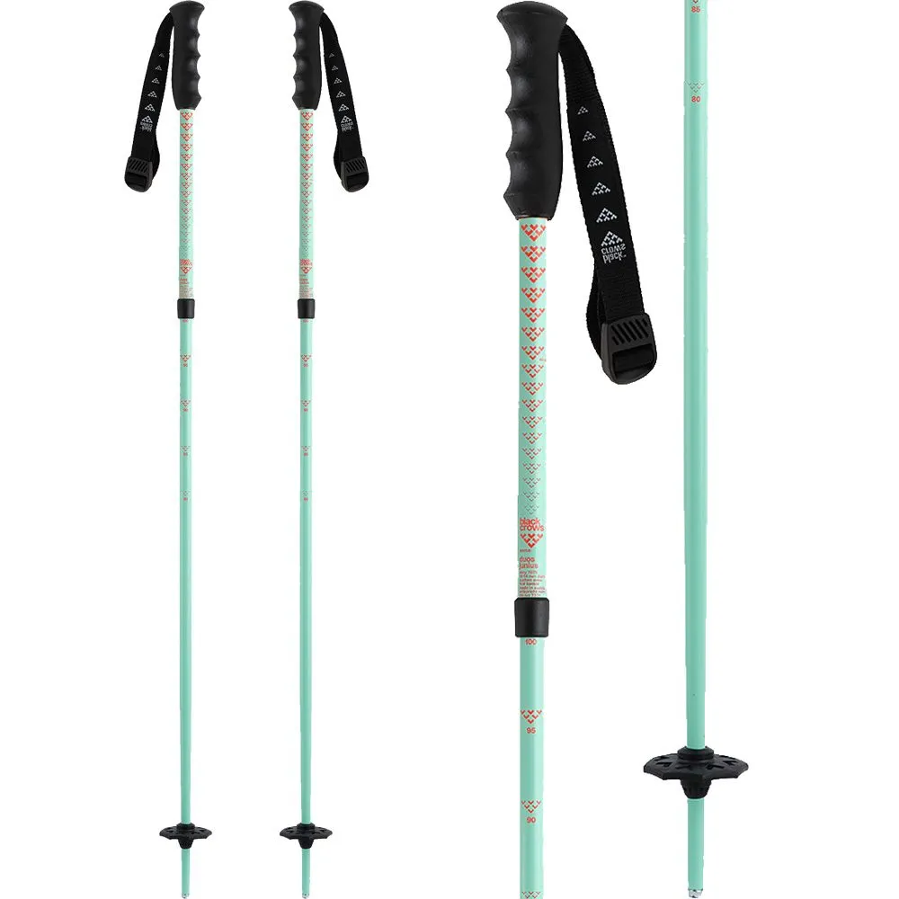 Black Crows - Duos Junius Alpine Ski Poles Kids turquoise