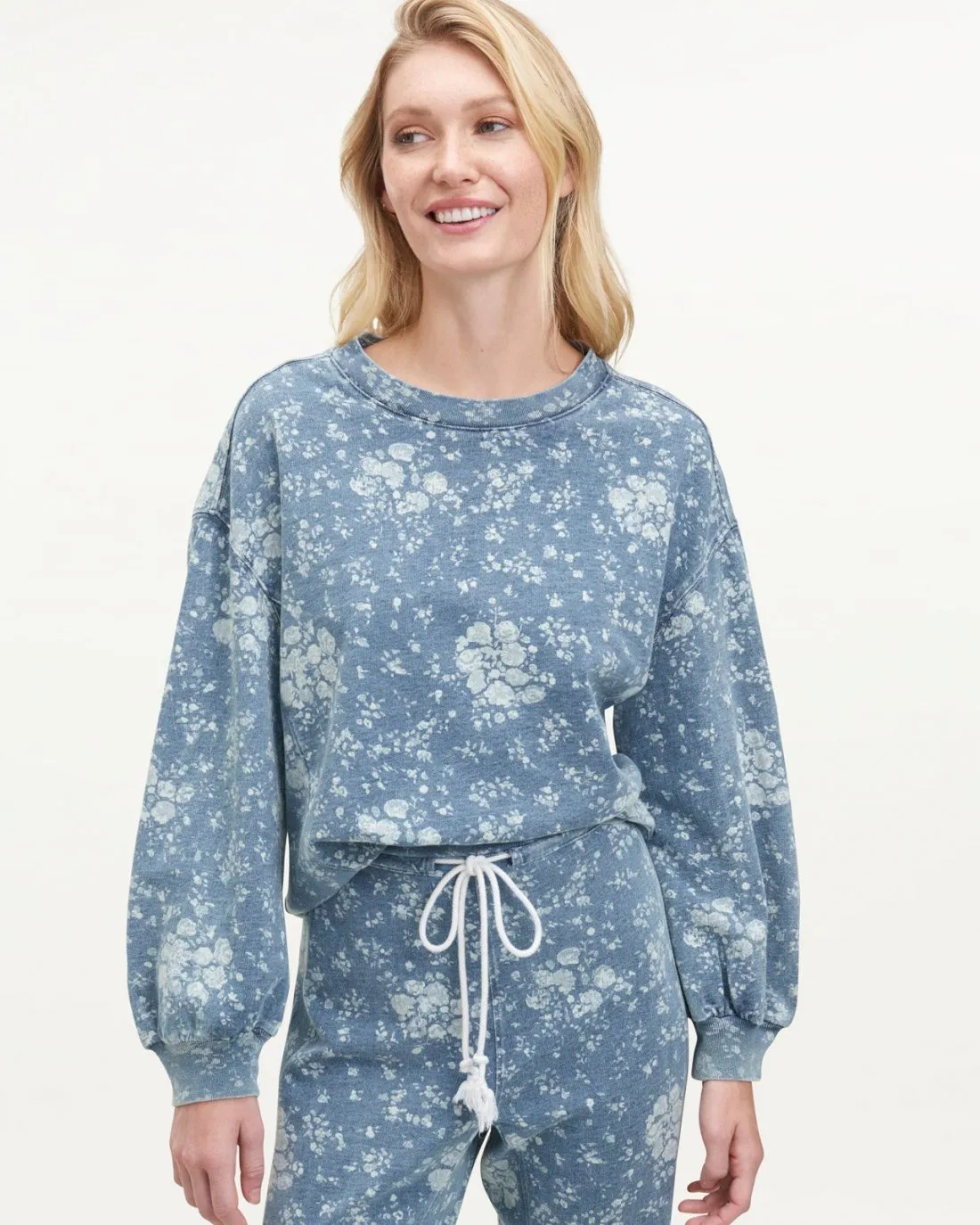 Botanical Floral Pullover