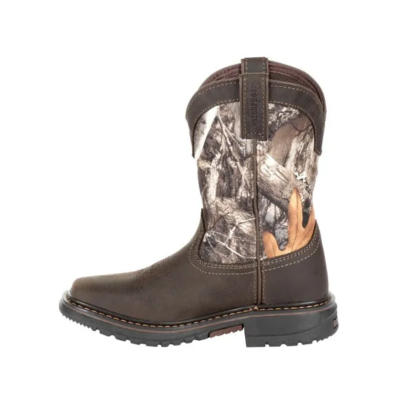 Children's Rocky Original Ride FLX Waterproof Western Boot #RKW0258C (8.5C-3C)