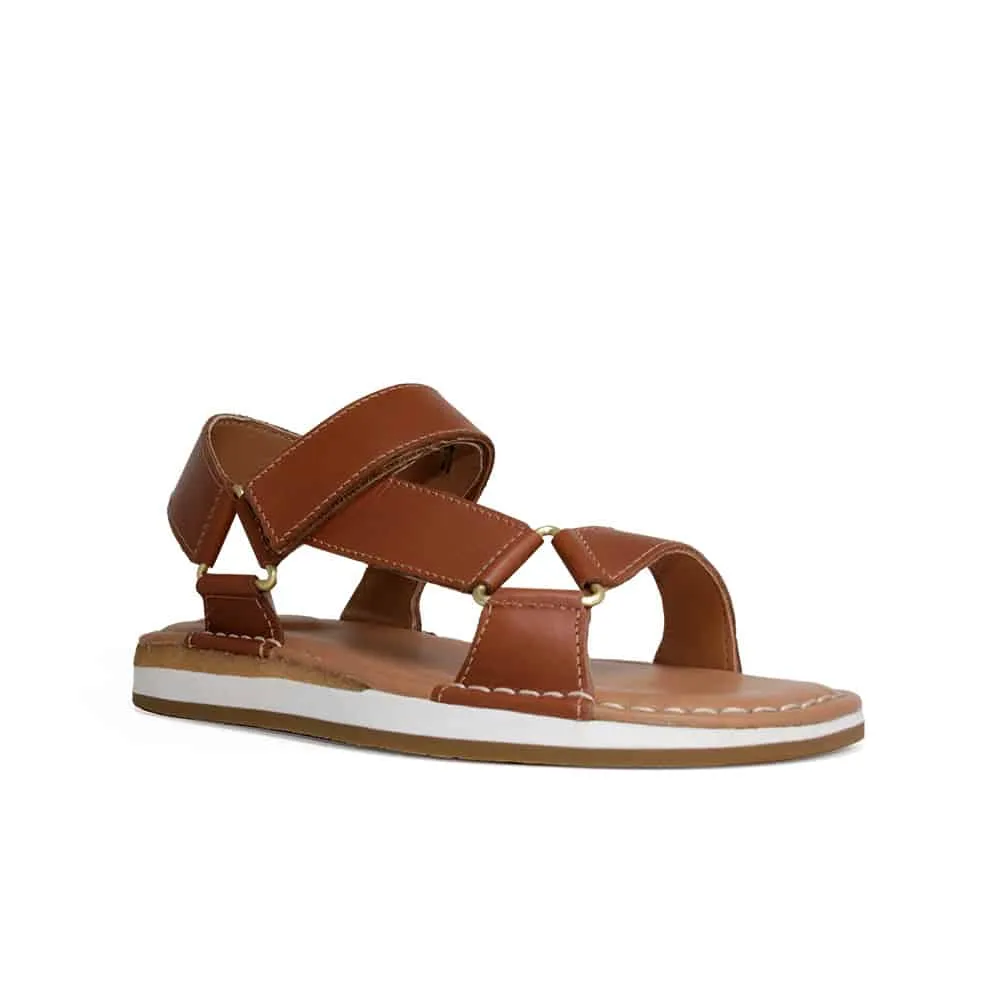 Clarks Craft Sun 26170449 Women's Summer Sport Tan Leather Sandals