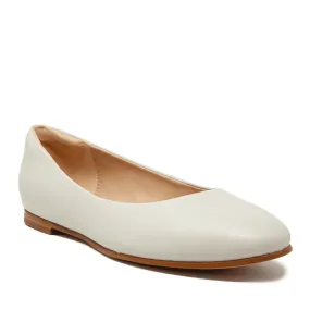 CLARKS Grace Piper White Leather