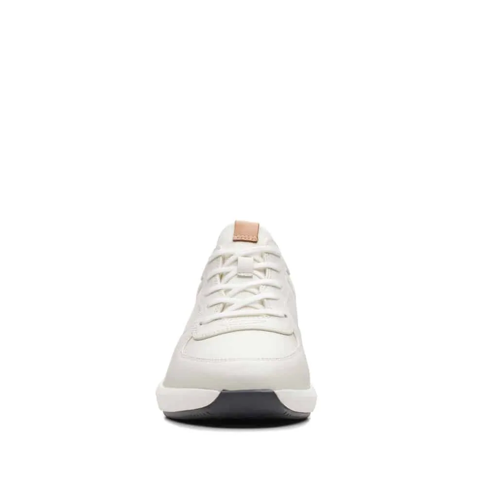 Clarks Un Rio Sprint White Combi Leather