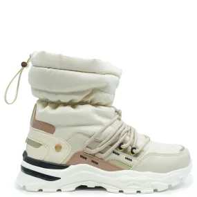 Colmar Cream and Gold Track Ski Boot