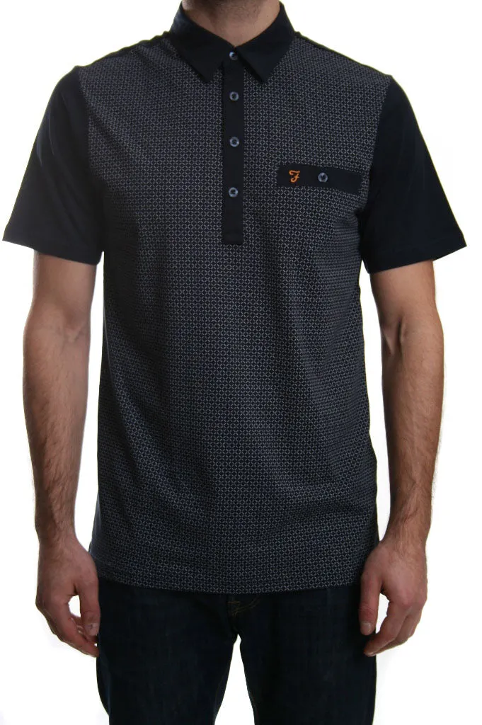 Farah Barringer Polo in True Navy