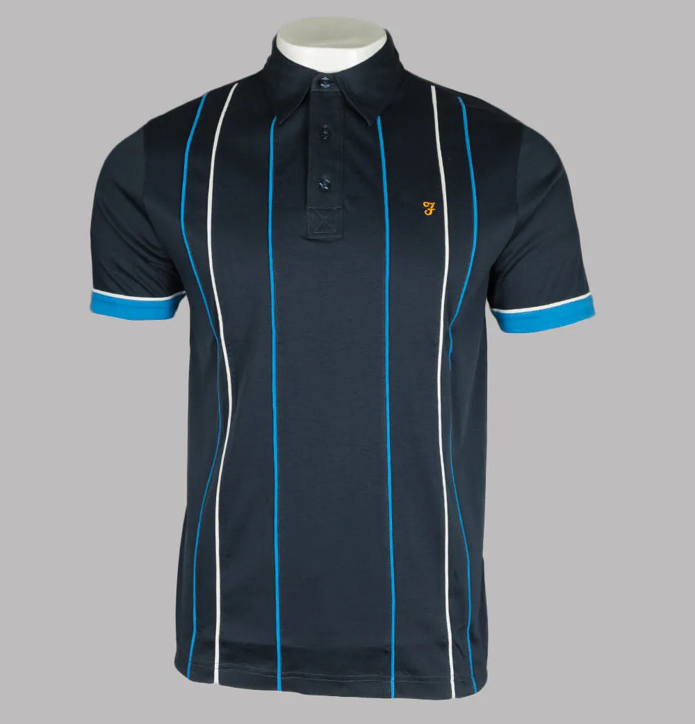 Farah Stoneridge Polo Shirt True Navy