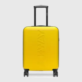 K-Way Yellow Trolley Suitcase