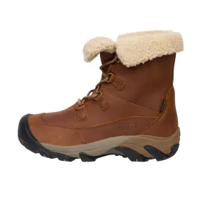 Keen Womens Betty Waterproof Short Boot Brown/Shitake