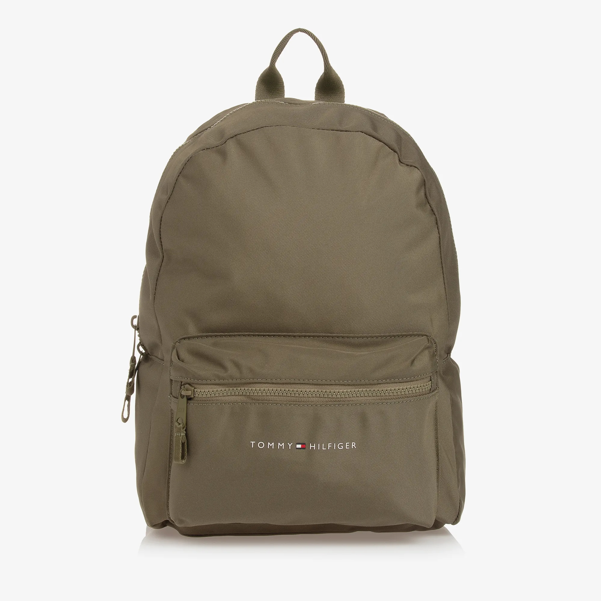 Khaki Green Canvas Flag Backpack (37cm)