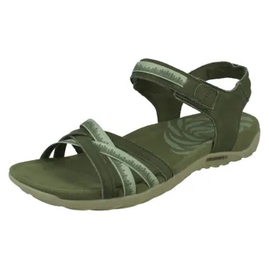 Ladies Merrell Strappy Summer Sandals - Terran 3 Cush Cross J004576