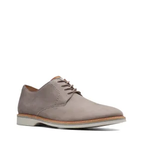 Men's | Clarks | 26141739 | Atticus Lace | Grey Nubuck