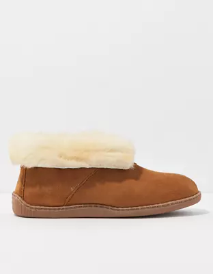 Minnetonka Sheepskin Ankle Boot-