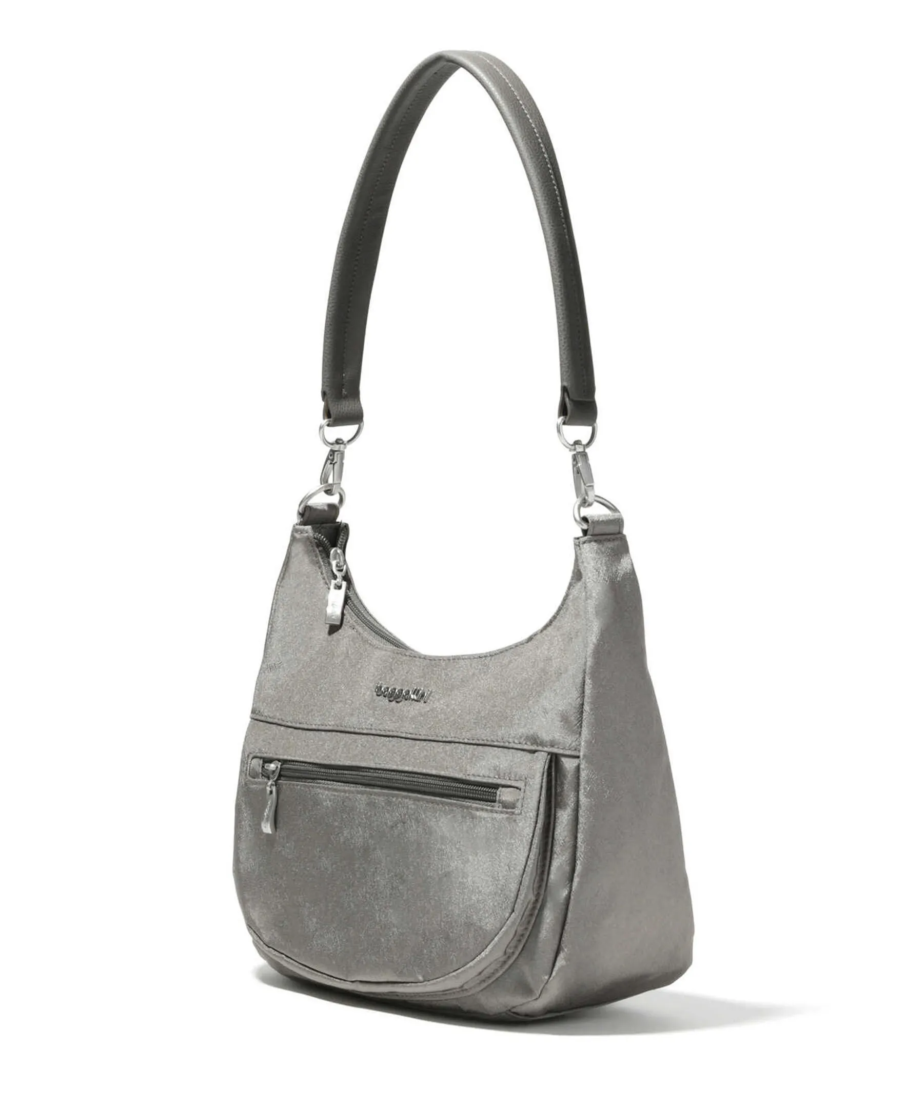 Modern Pocket Half Moon Bag