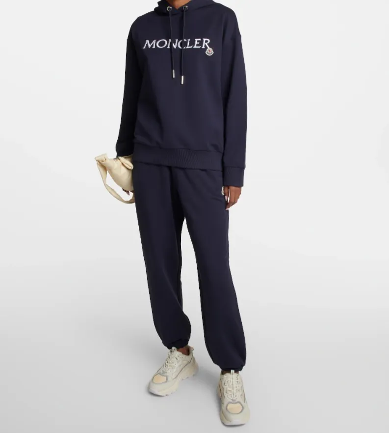 MONCLER  |Embroidered Logo Hoodie