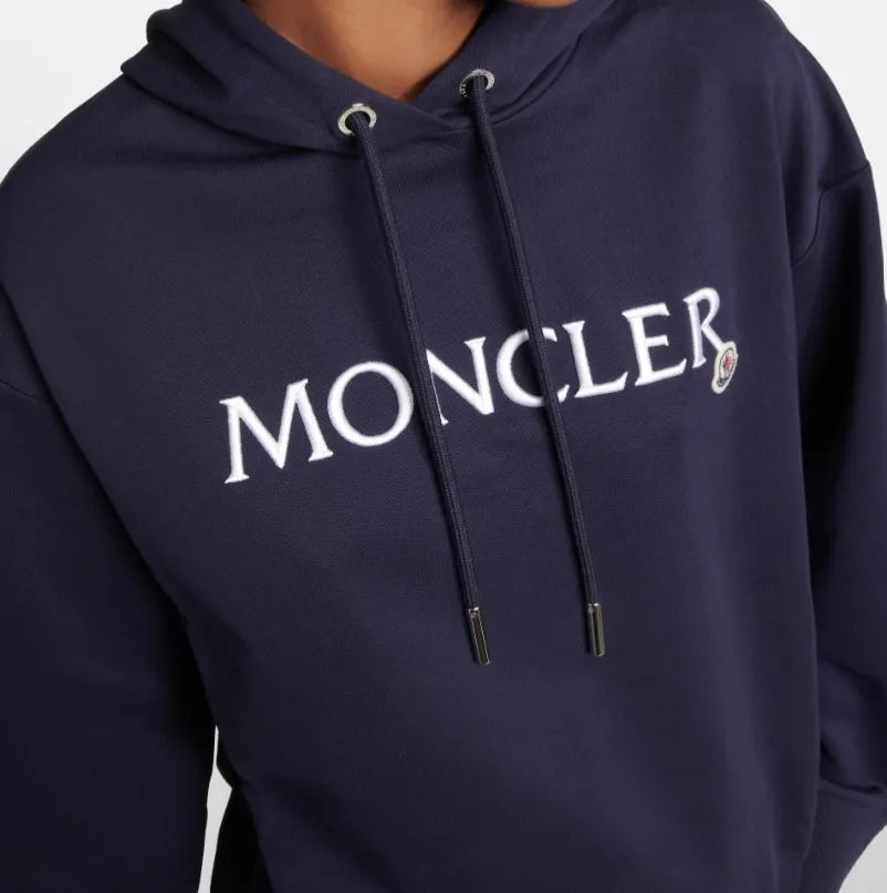 MONCLER  |Embroidered Logo Hoodie