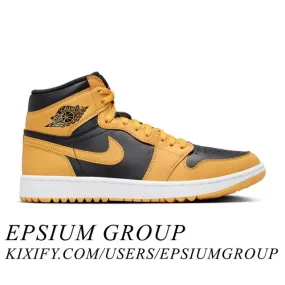 Nike Air Jordan 1 High Golf (Pollen/ Yellow/ Pollen/ Bla...