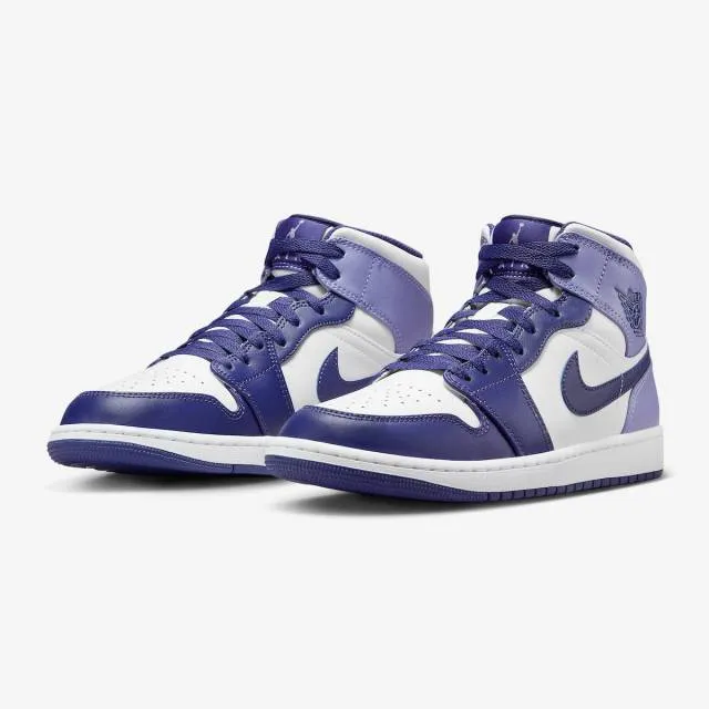 Nike Air Jordan 1 Mid (Sky J Purple/ White/ Sky J Light ...