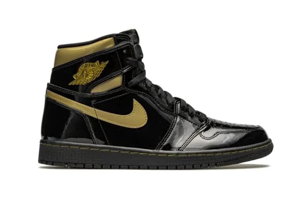 Nike Air Jordan 1 Retro High “Black Metallic Gold”