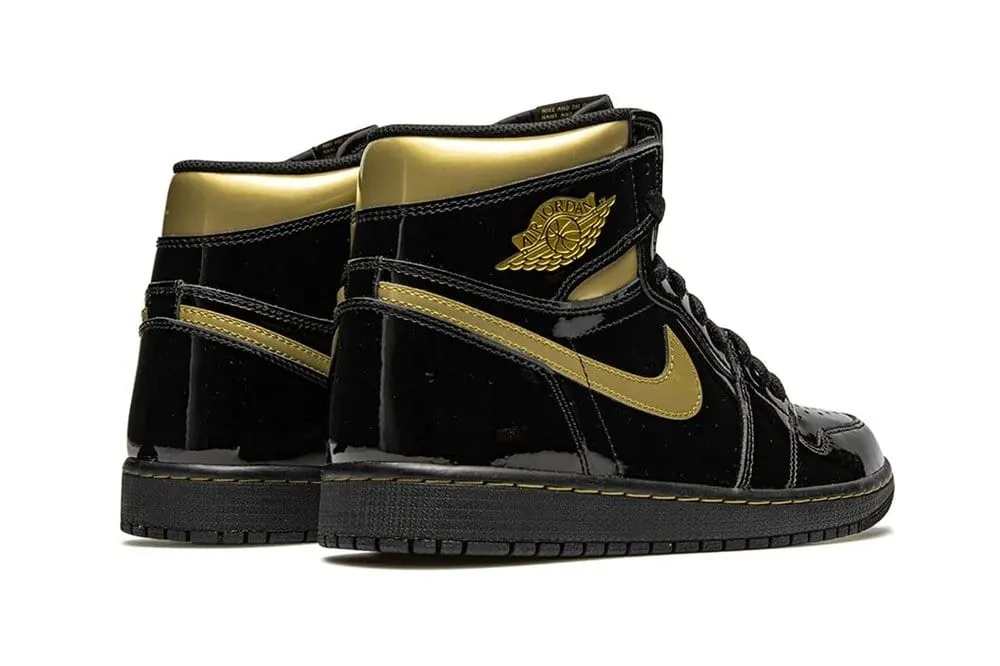 Nike Air Jordan 1 Retro High “Black Metallic Gold”