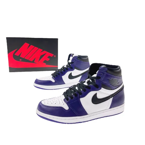 Nike Air Jordan 1 Retro High Court Purple White