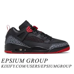 Nike Air Jordan Spizike Low (Bred/ Black/ Gym Red/ Cool ...