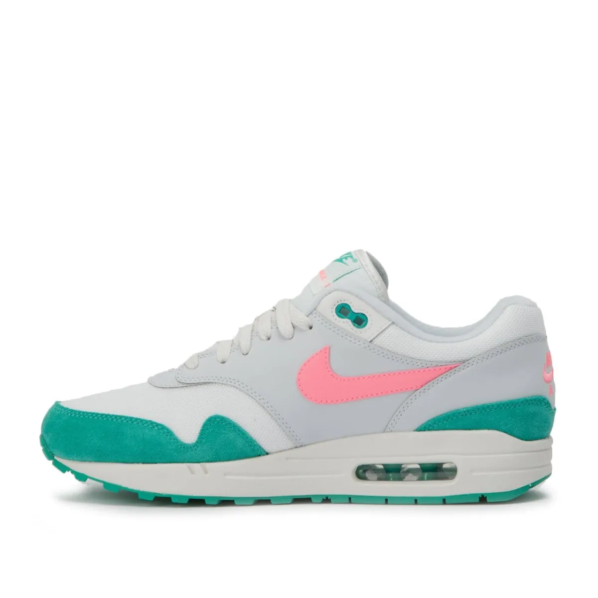 Nike Air Max 1 'Watermelon' (White / Sunset Pulse / Green)