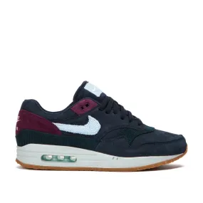 Nike Air Max 1 Crepe Sole (Dark Obsidian / Cobalt)