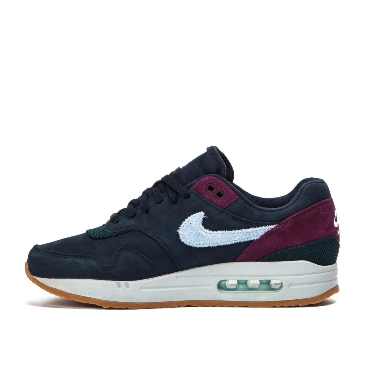 Nike Air Max 1 Crepe Sole (Dark Obsidian / Cobalt)