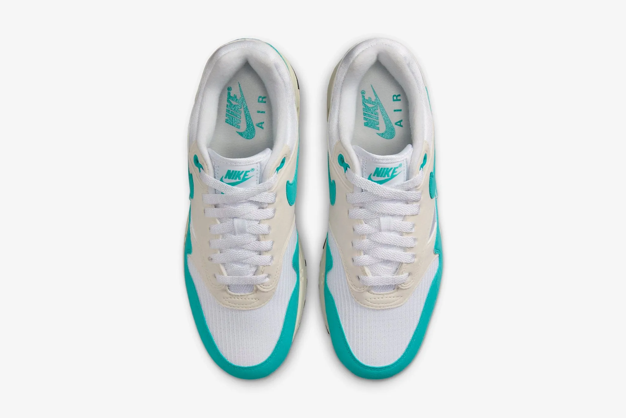 Nike Air Max 1 W - White / Dusty Cactus / Phantom