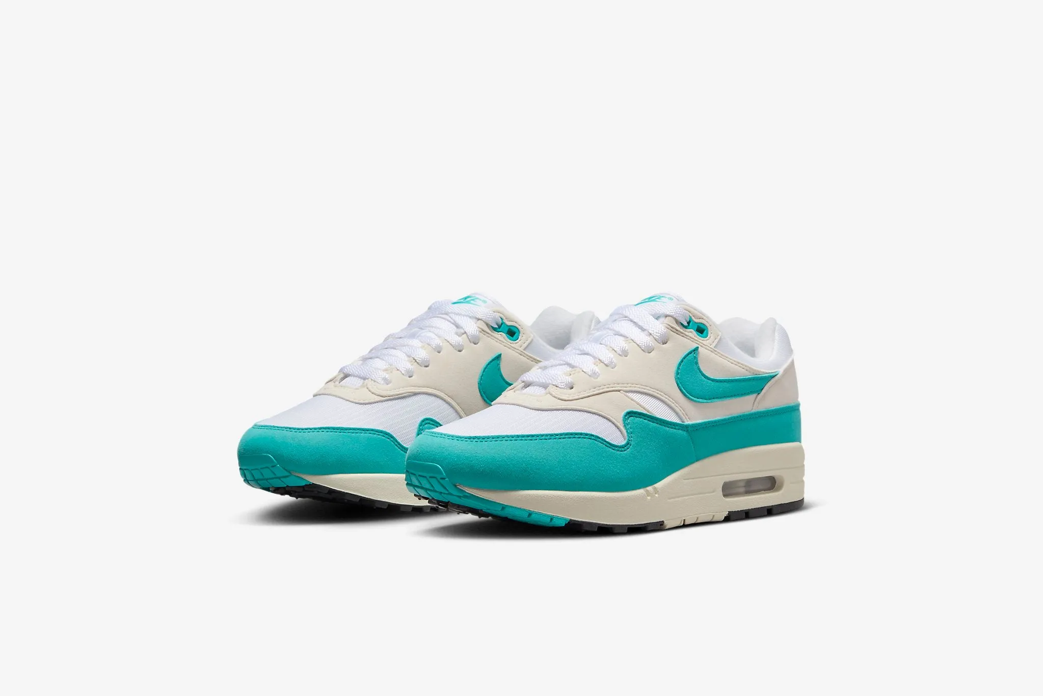 Nike Air Max 1 W - White / Dusty Cactus / Phantom