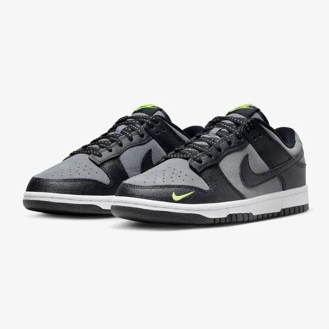 Nike Dunk Low (Black Grey Green Strike/ Cool Grey/ Volt/...