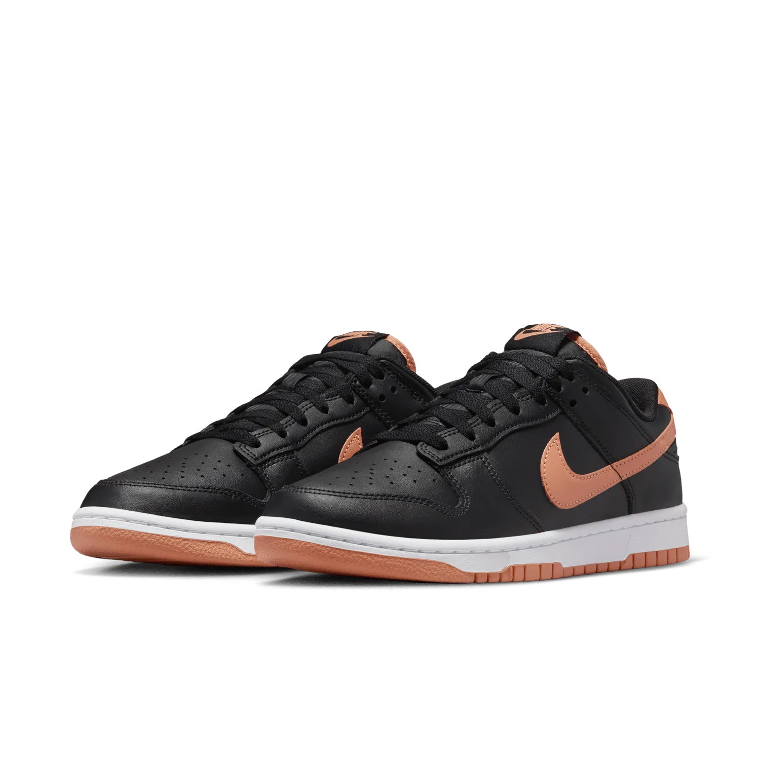 Nike Dunk Low Retro 'Black/Amber Brown'