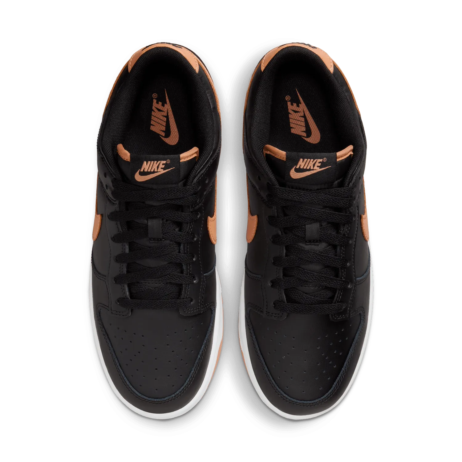 Nike Dunk Low Retro 'Black/Amber Brown'