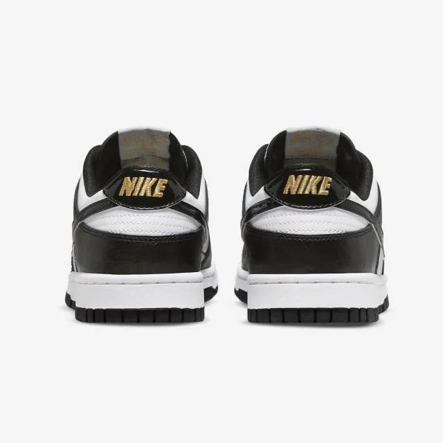 Nike Dunk Low (World Champ White/ Black/ Metallic Gold) ...