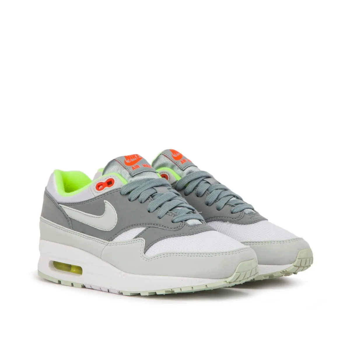 Nike WMNS Air Max 1 (White / Grey / Volt)