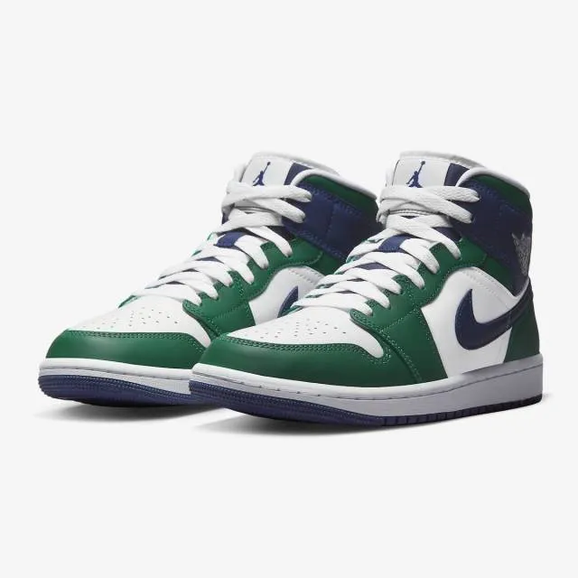 Nike Women's Air Jordan 1 Mid SE (Seahawks/ Noble Green/...