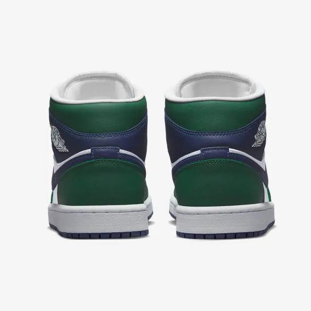 Nike Women's Air Jordan 1 Mid SE (Seahawks/ Noble Green/...