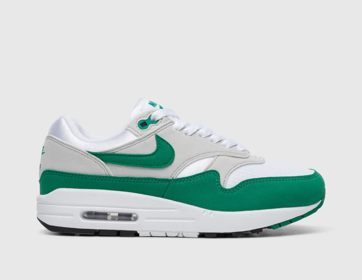 Nike Women's Air Max 1 '87 Neutral Grey / Malachite - White