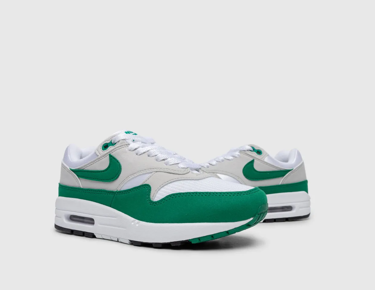 Nike Women's Air Max 1 '87 Neutral Grey / Malachite - White