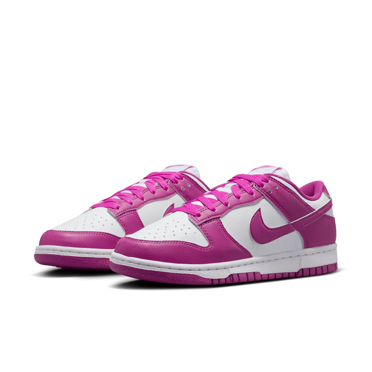 Nike Women's Dunk Low 'White/Fuchsia'