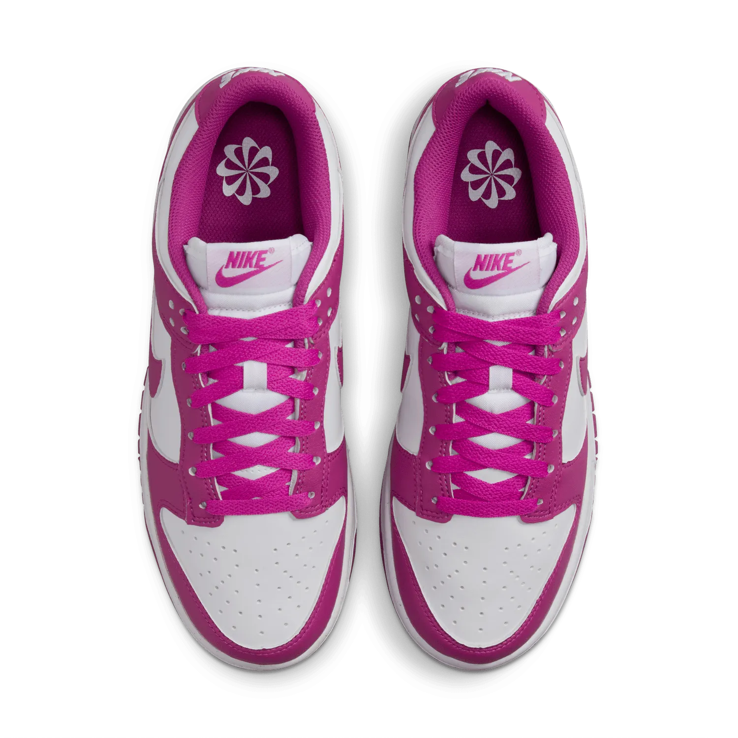 Nike Women's Dunk Low 'White/Fuchsia'