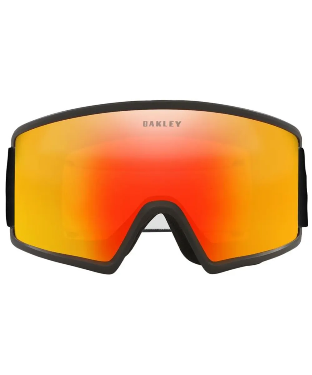 Oakley Target Line M Snow Goggles - Matte Black - Fire Iridium Lens