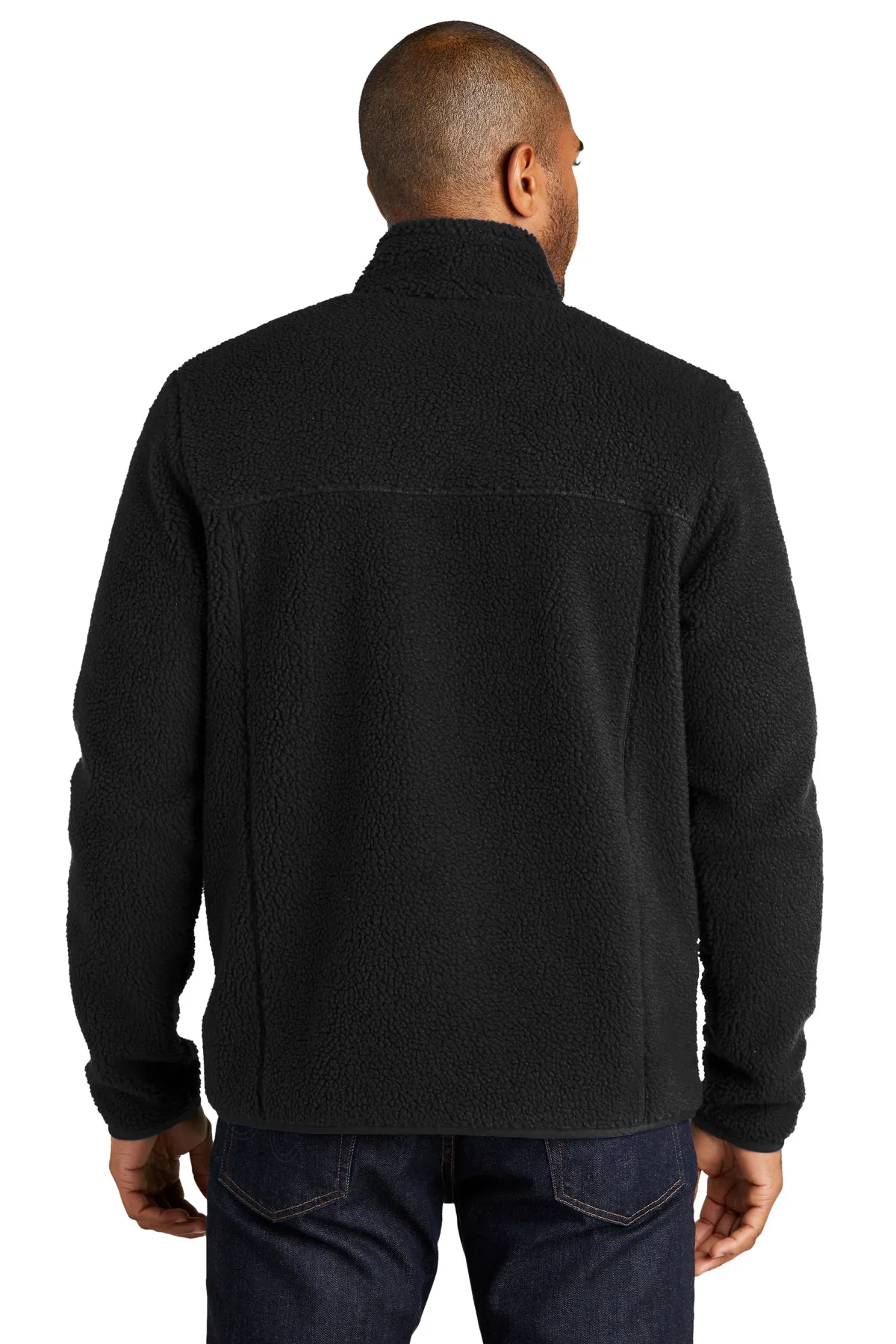 Port Authority Clothing F140 Port Authority   Camp Fleece Snap Pullover SKU: F140