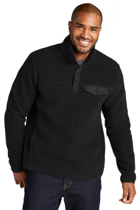 Port Authority Clothing F140 Port Authority   Camp Fleece Snap Pullover SKU: F140