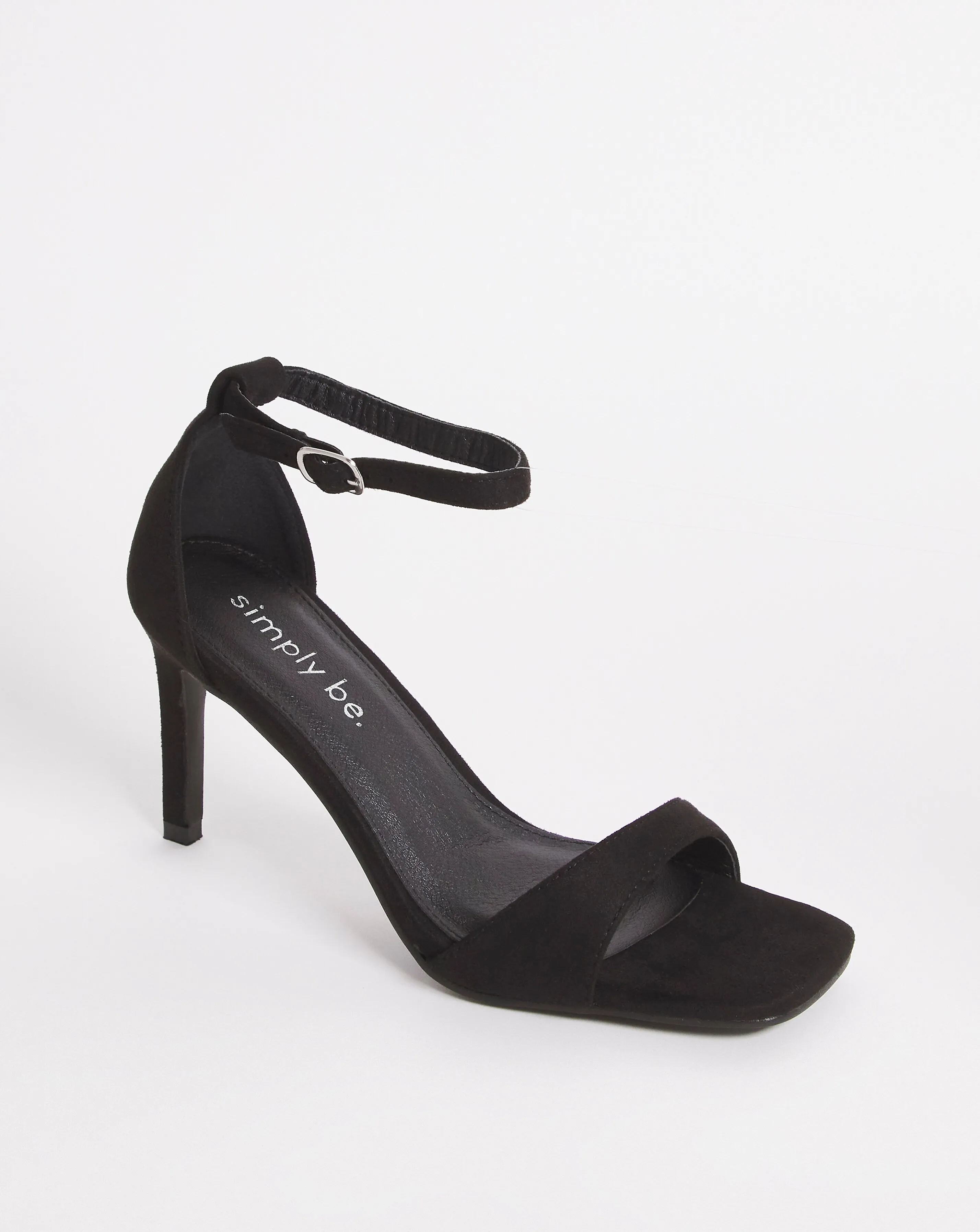 Savona Barely There Heeled Sandals Ex Wide Fit | Simply Be