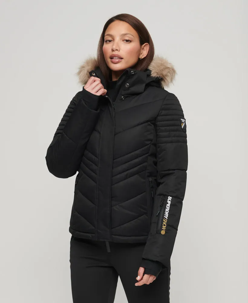 Ski Luxe Puffer Jacket | Black